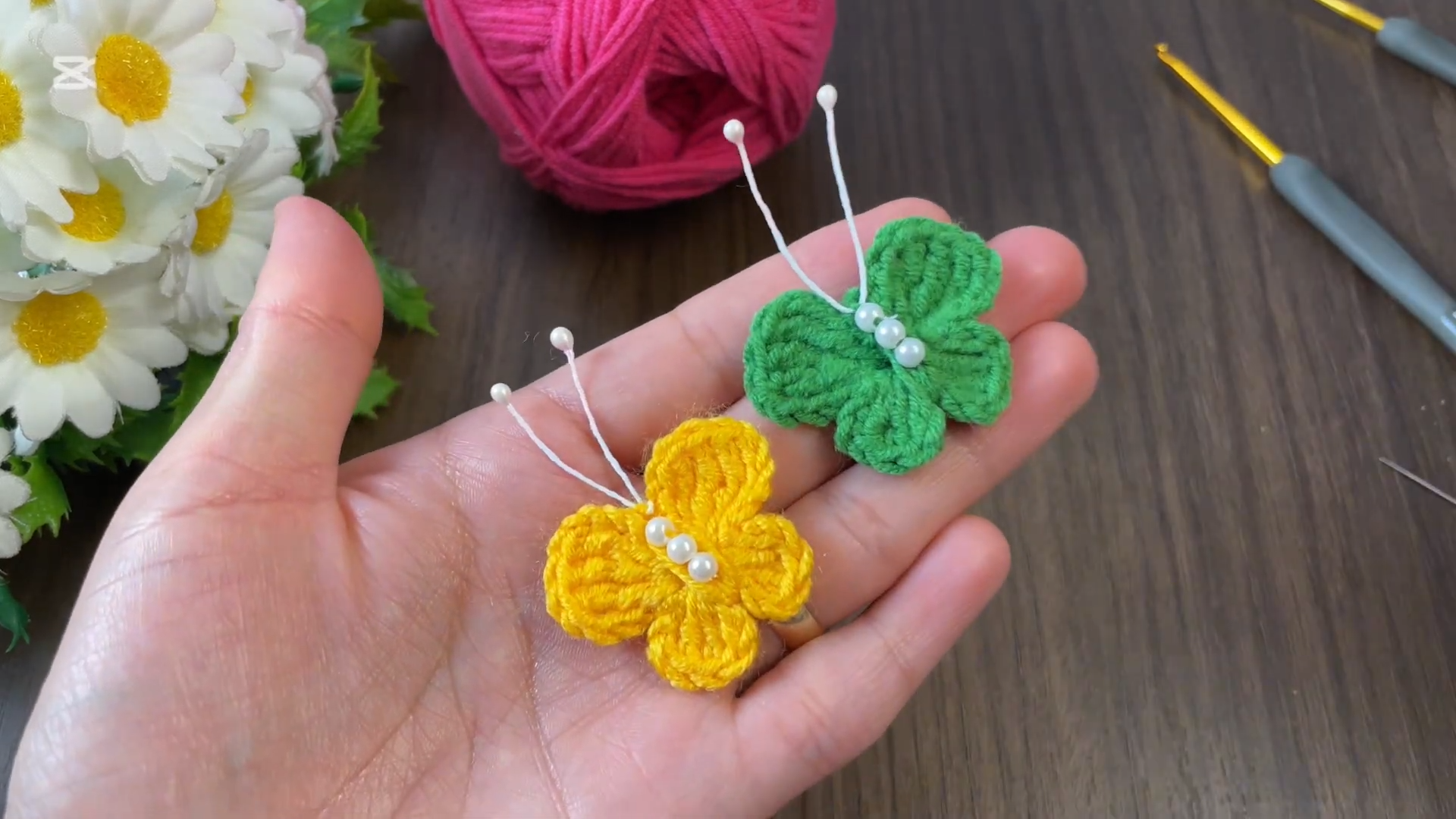 Mini butterfly crochet design inspiration