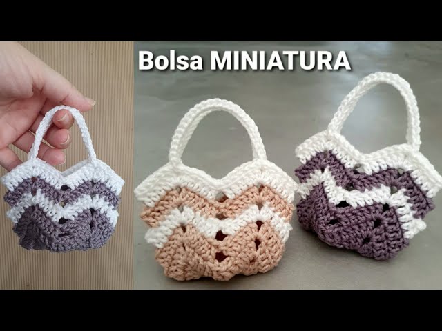 How to Crochet a Miniature Purse Step by Step Today