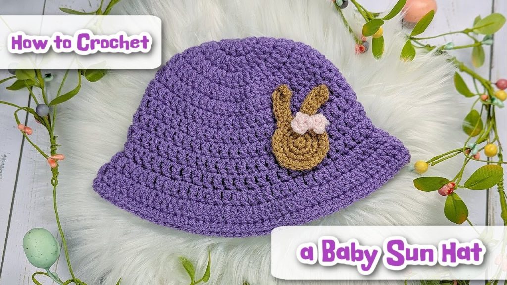 How to Crochet a Baby Bucket Hat for Beginners with Love
